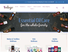 Tablet Screenshot of oilogiccare.com